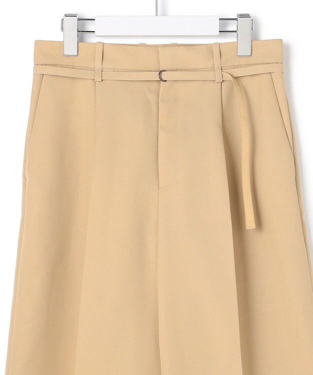 ICB L 【WEB＆一部店舗限定・撥水加工・洗える】C0SoftTwill ワイドパンツ チノ