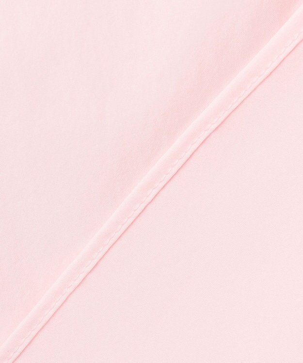 UNFILO L 【WEB限定カラー】バックリボン イージーケアシャツ ピンク