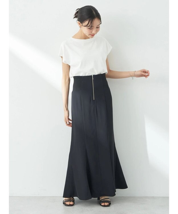 earth music&ecology フレンチＴ Off White