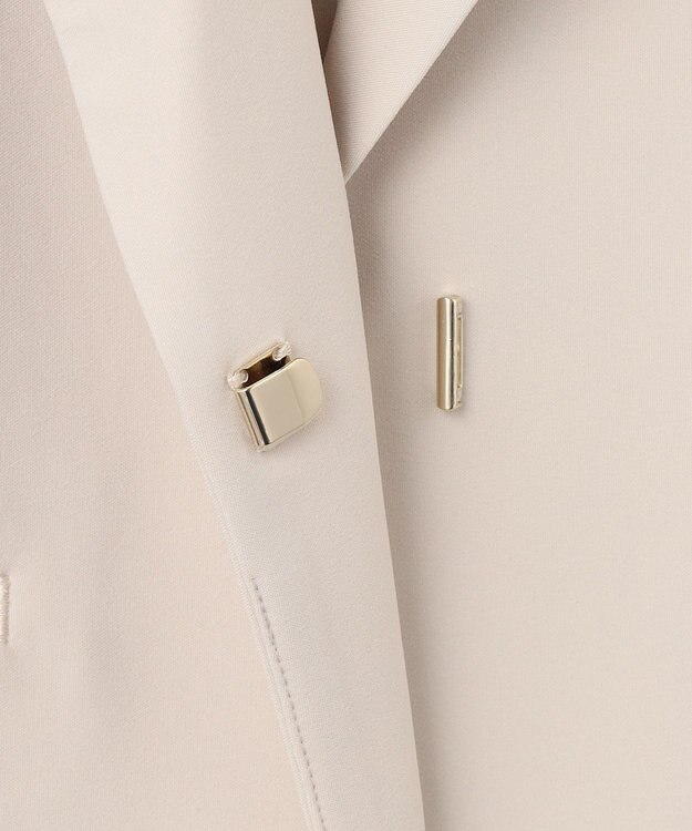 ANY SIS 【洗える】セレモニーダブルクロス ジレ ライトベージュ