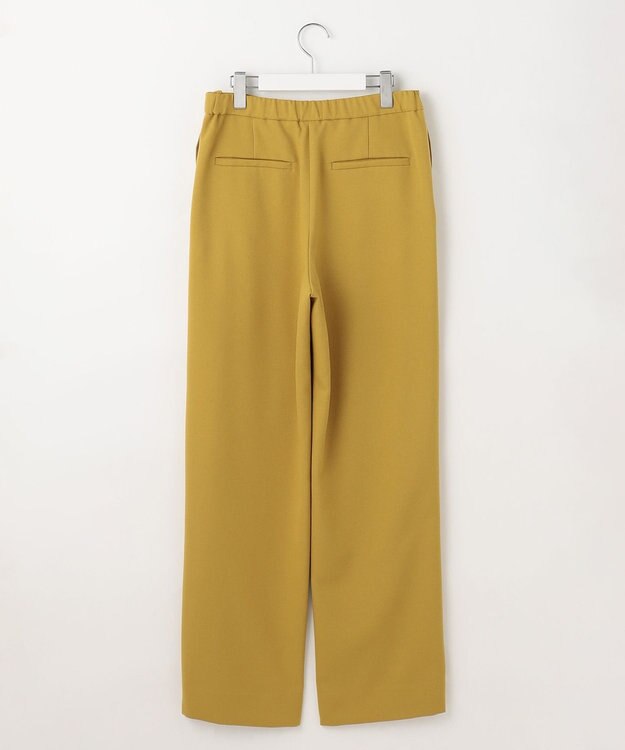 自由区 S 【カタログ掲載】Peソフトツイルラップワイド パンツ マスタード