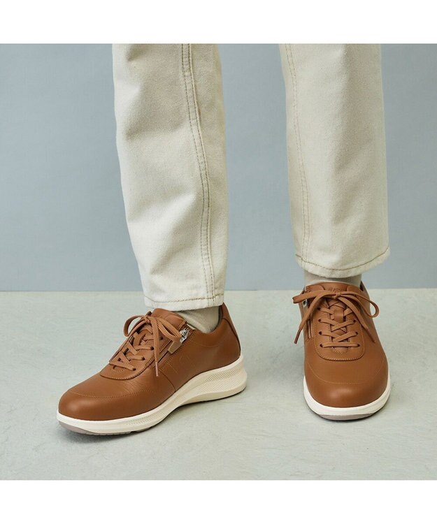 ASICS WALKING ペダラ スポーツ レディース 3E キャメル