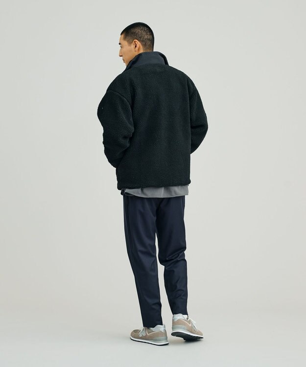 J.PRESS YORK STREET 【UNISEX】ボアブルゾン ブラック系