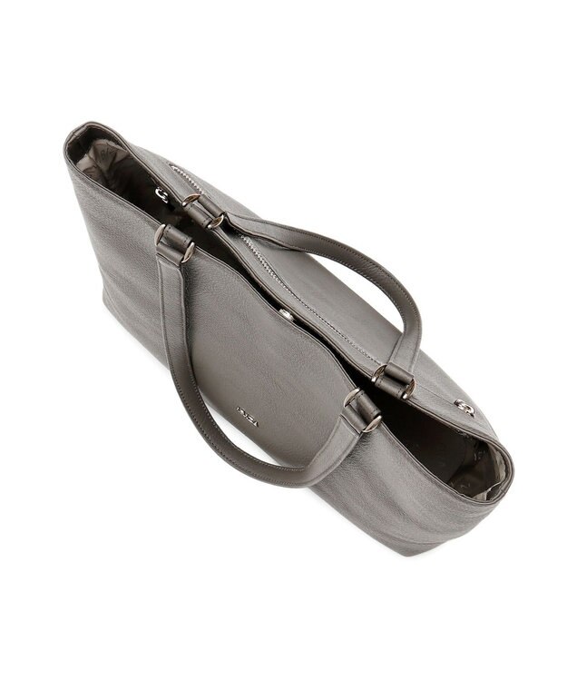 IBIZA リンピード　牛革　セミショルダーバッグ グレー