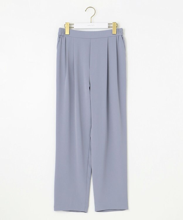 ANY SIS 【接触冷感・吸水速乾・UVカット】サラキレイ テーパードパンツ ライトブルー