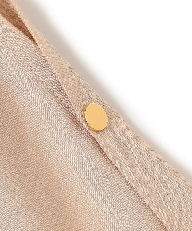 BEIGE， PERIDOT / 2WAYスリーブ ドレープブラウス Nude