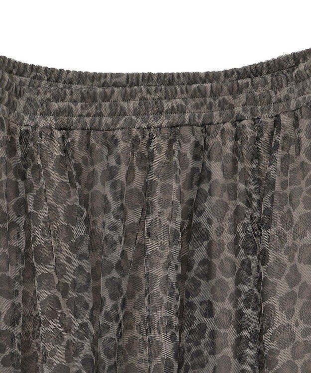 YECCA VECCA プリントチュールスカート Multi