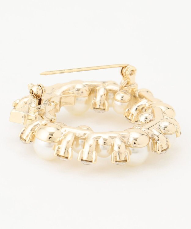 組曲 スターパールブローチ ゴールド系