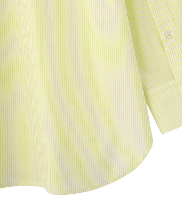 Green Parks ＵＶカットシャツ Stripe Yellow