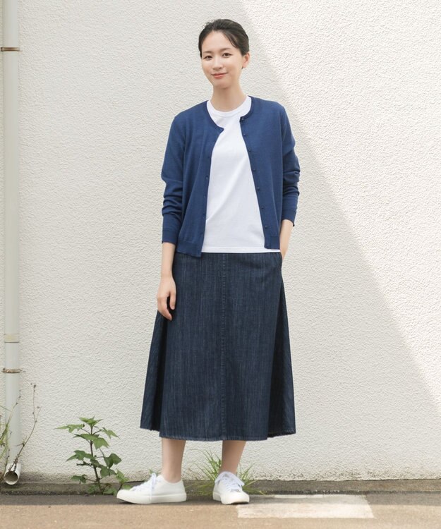 ONWARD Reuse Park 【自由区】スカート秋冬 ネイビー