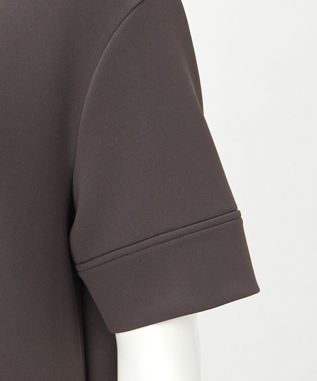 23区 【R(アール)】アクアスーティングジャージー Aライン ワンピース グレー系