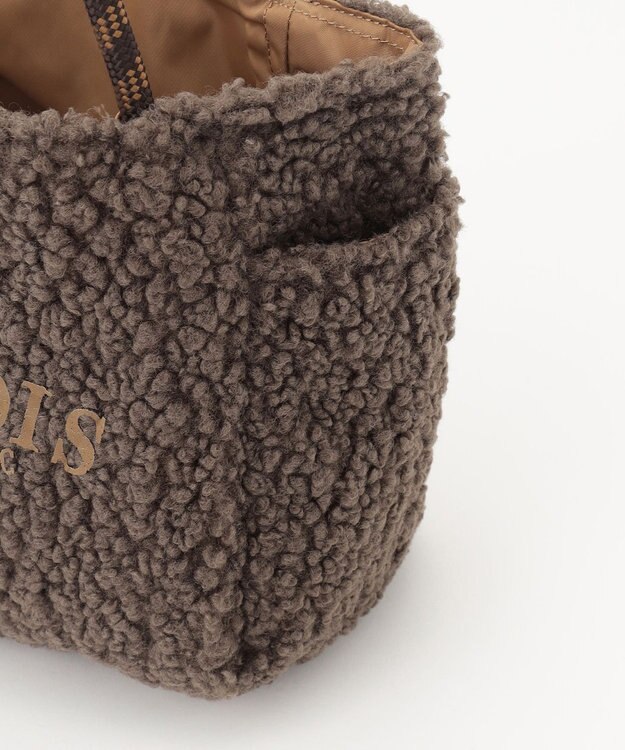 23区 NOMADIS SAC ボアミニ トート バッグ ダークブラウン系