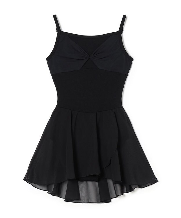 Chacott スカート付レオタード ブラック