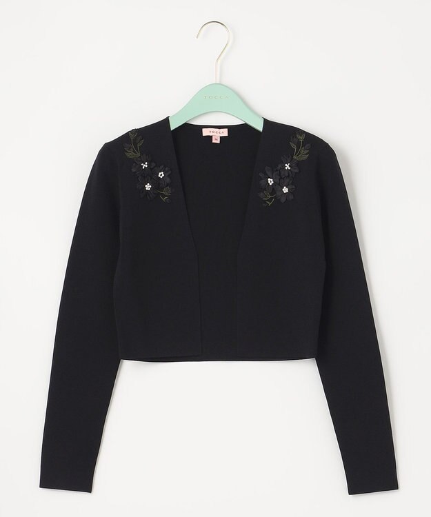 TOCCA 【洗える！】DAFFODIL BOLERO ボレロ ブラック系