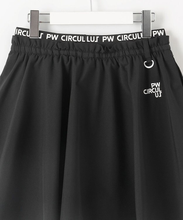 PW CIRCULUS 【ペチパンツ付】【WOMEN】フレアスカート ゴルフウェア レディース ブラック系