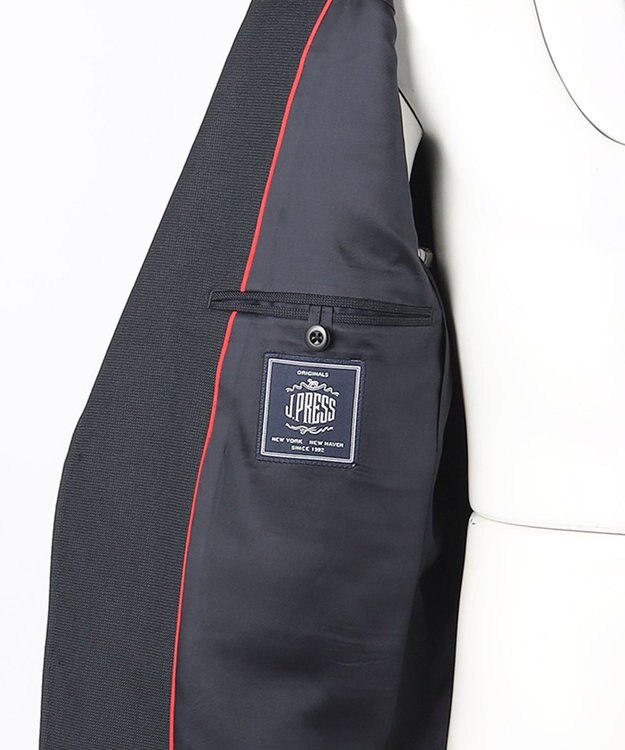 J.PRESS MEN 【CUBA BEACH MASTERPIECE】シルクツイストネールヘッド スーツ ネイビー系