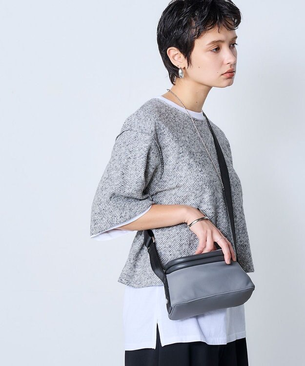 MioFIRANO SILHOUETTE R001 ショルダーバッグ GRAY