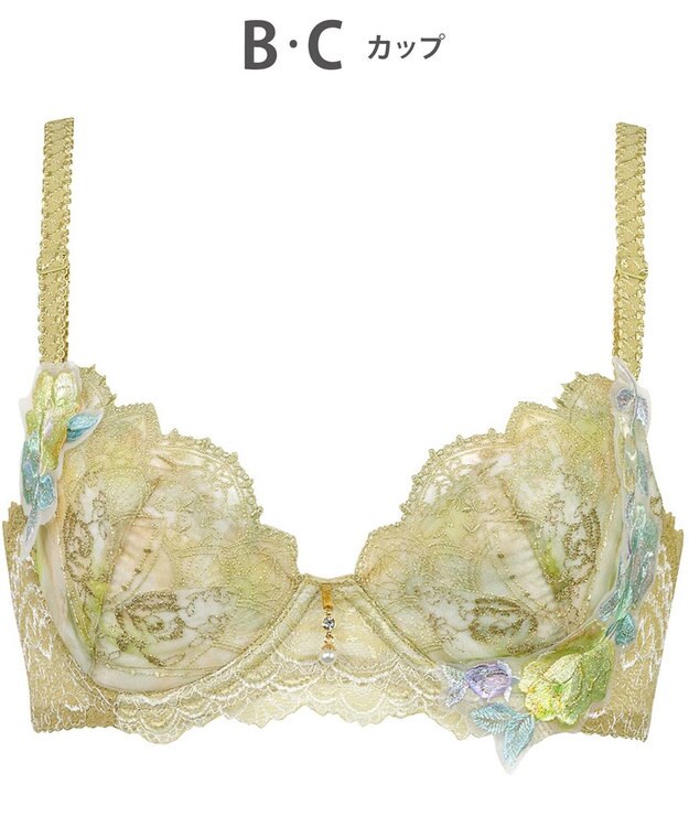 Wing ブラジャー Wing Lesiage ふっくら、まる胸メイク 背中すっきり 【2910シリーズ】 ブラ PB2910 ウイング／ワコール サンドベージュ