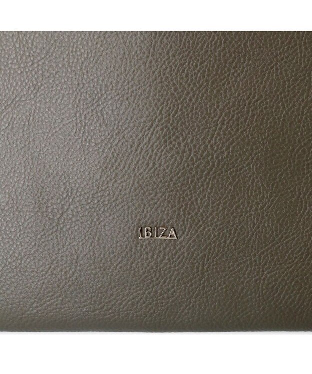 IBIZA リンピード　牛革　セミショルダーバッグ グレー