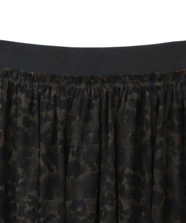 AMERICAN HOLIC チュールギャザースカート Leopard