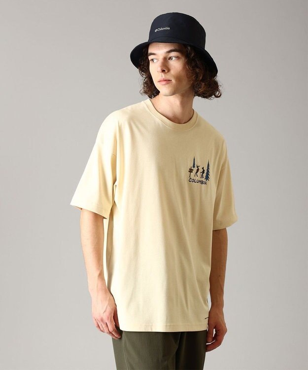 Columbia Columbia/ レイクトゥアベニューグラフィックショートスリーブTシャツ /コロンビア Glove Yellow Hike