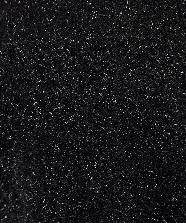 NAVE 【Nave・洗える】ラメニット プルオーバー ブラック系