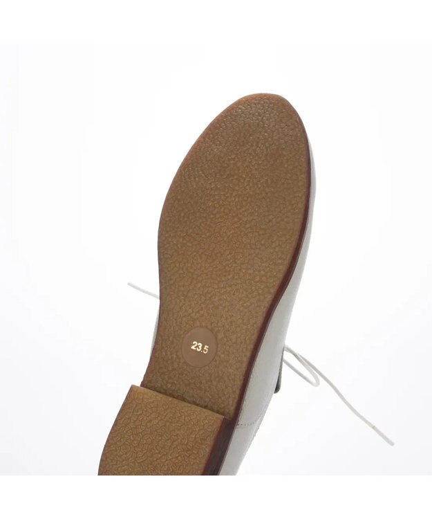 ing <ing>【WEB限定】【サスティナブル】レースアップシューズ シルバー