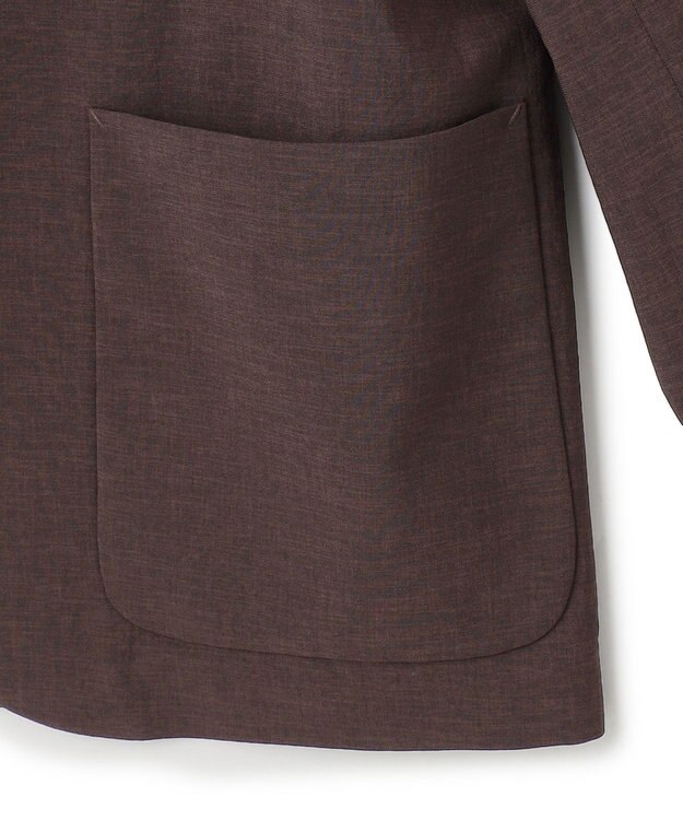 UNFILO MENS TENNEN TOUCH テーラードジャケット [24年春夏商品] ブラウン