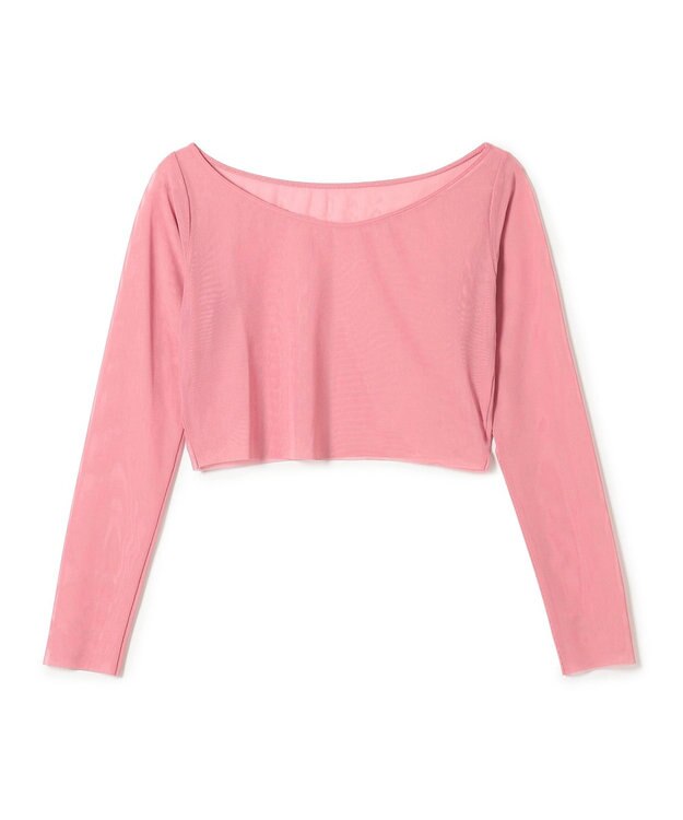 Chacott チュールショートトップ ピンク