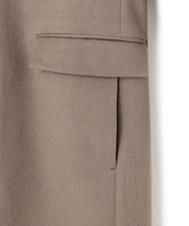 JOSEPH HOMME グロッシーウール　チェスターコート ベージュ系