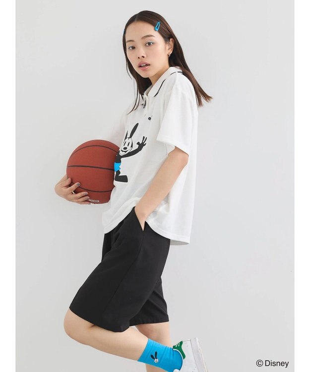 Green Parks オズワルド／ラインポロシャツ White