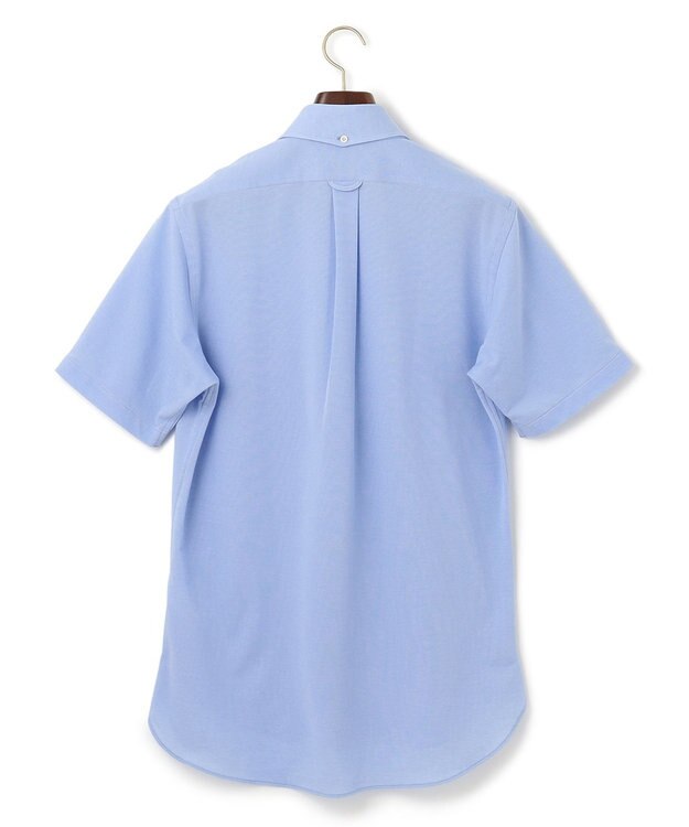 J.PRESS MEN 【J.PRESS PLUS】カノコインレイパッチポケット シャツ/B.D. サックスブルー系