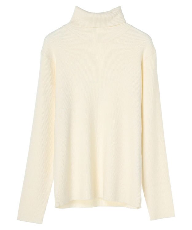 AMERICAN HOLIC バイパチリブタートルニットプルオーバー Ivory