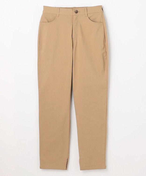 ANY L 【ウエストゴム】7days裏起毛テーパードパンツ キャメル