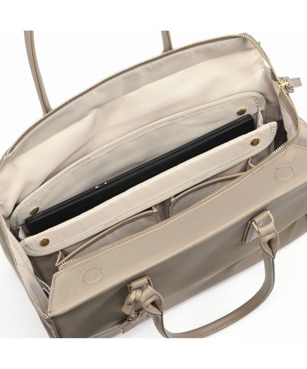 ACE BAGS & LUGGAGE Jewelna Rose OLバッグ・エト エアリィ 横型トートバッグ 16271 グレージュ