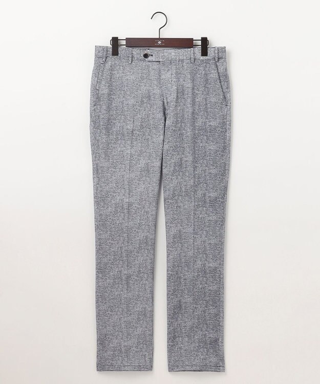 JOSEPH ABBOUD 【ウエストも伸びる/驚きの多機能性】ドライサッカー パンツ ライトグレー系