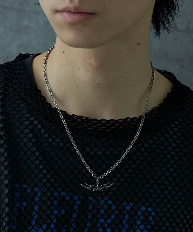 WEGO Mトライバルロゴネックレス 柄2