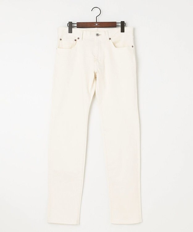 JOSEPH ABBOUD 【サスティナブル加工/ストレッチ】 オゾンストレッチ デニム ホワイト系