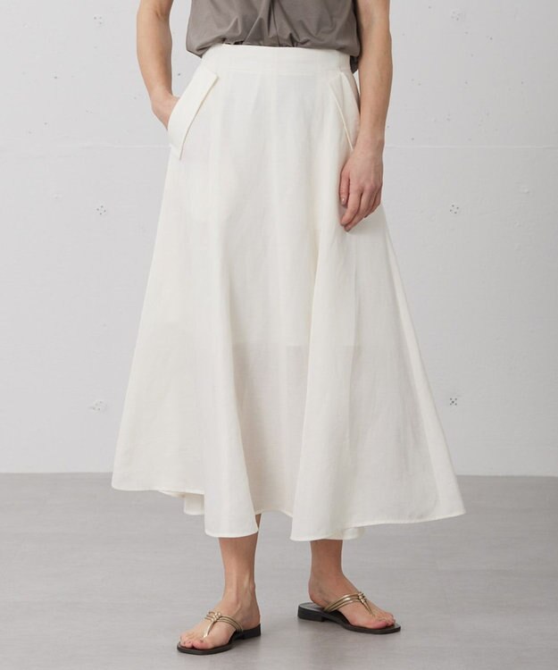 BEIGE， BERNARD / フレアスカート Ecru