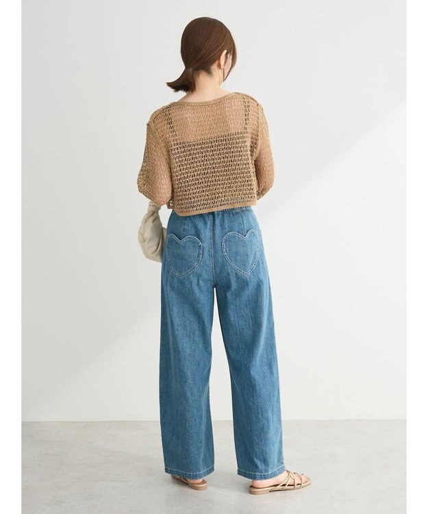 Green Parks ・ＳＵＧＡＲ　ＳＰＯＯＮ　クロシェロングスリーブ Mocha