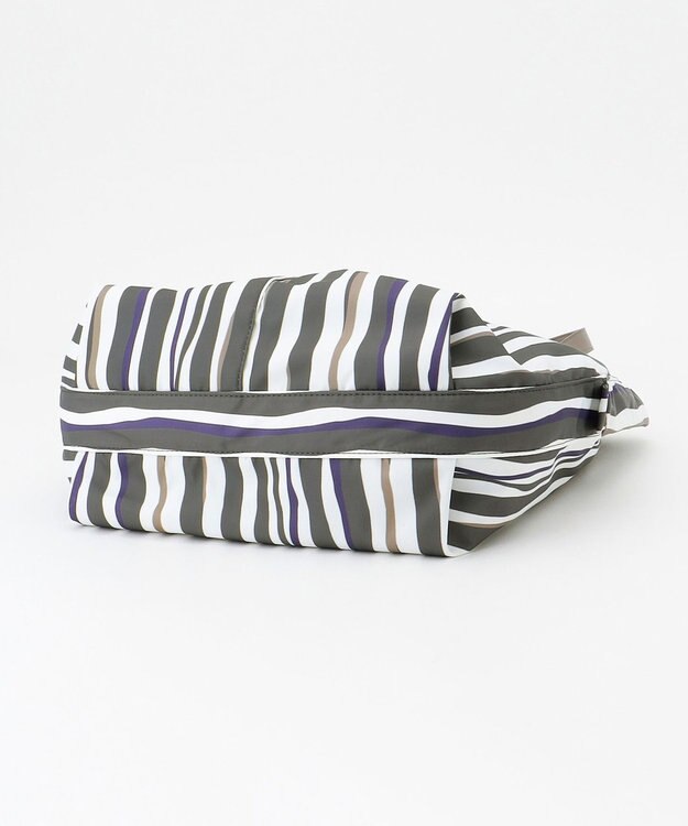 Y'SACCS 【ムック本掲載】ドローイングストライプ　トートバッグ グレー