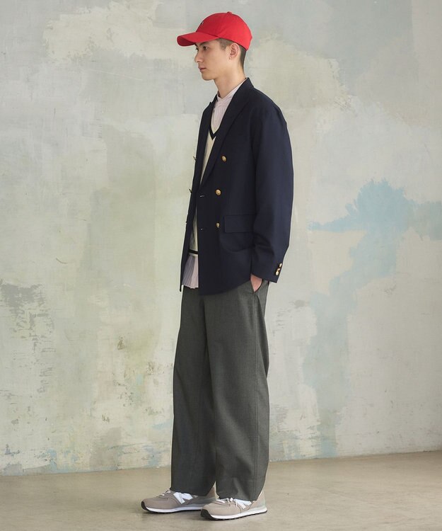 J.PRESS YORK STREET 【UNISEX】ネイビーブレザー / ダブル / 金釦 ネイビー系