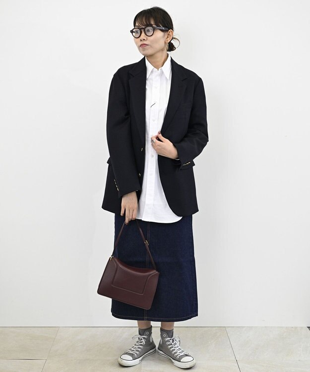 LENO NAVY BLAZER《UNISEX》ネイビーブレザー金ボタンジャケット NAVY