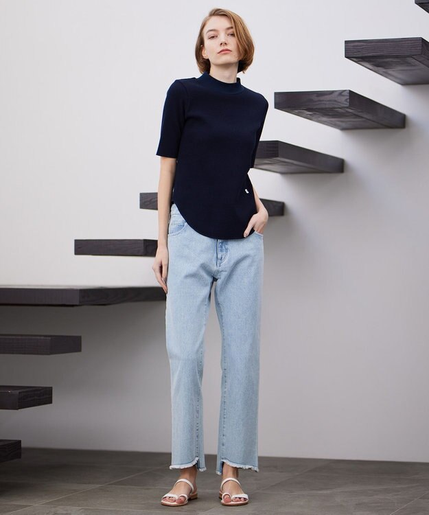 BEIGE， COSMOS/カットソー Navy