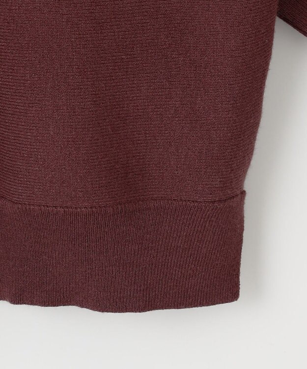 ANY SIS 【洗える・セットアップ可】アンチピリングドルマン畔 ニット ブラウン