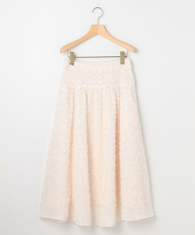 組曲 L ペタルチュール スカート アイボリー系