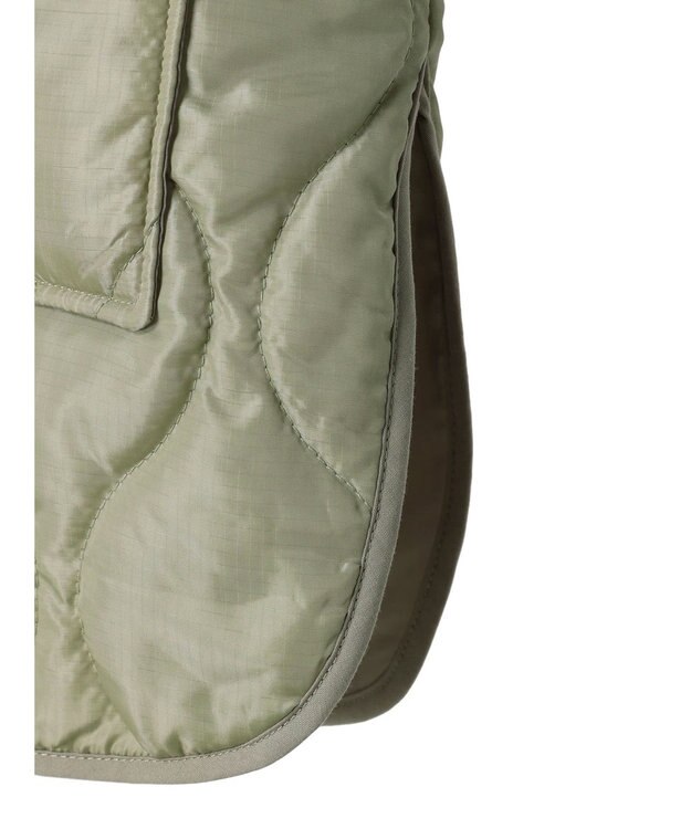 earth music&ecology キルティングハーフブルゾン Khaki