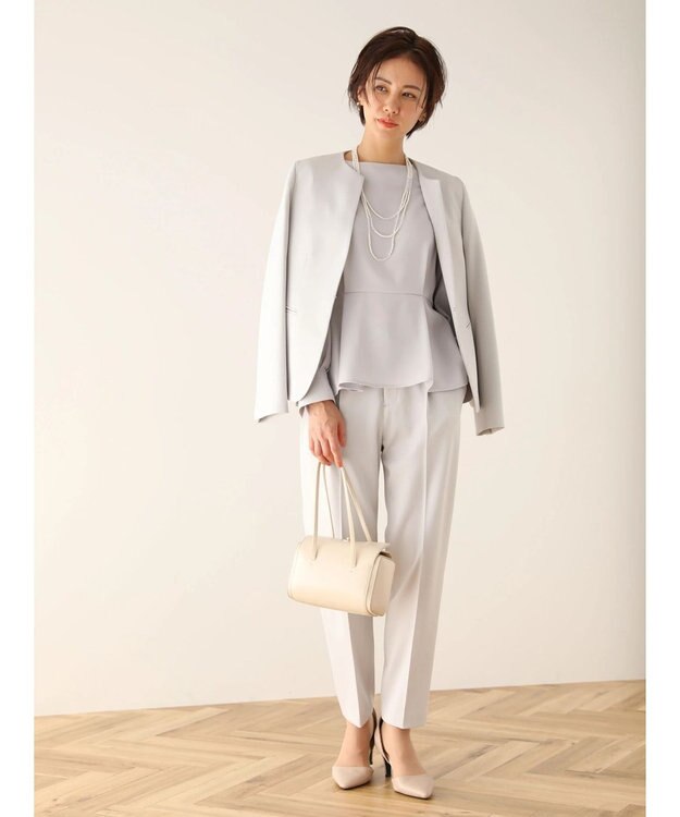 Green Parks ｅｆ－ｄｅ　カラーレスジャケット Gray Beige