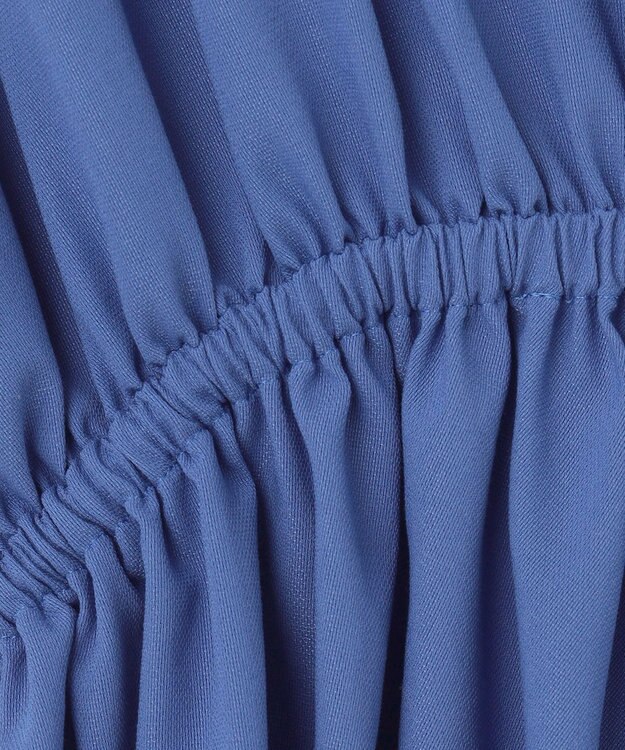 BEIGE， LUCILLE / ペプラムブラウス Blue