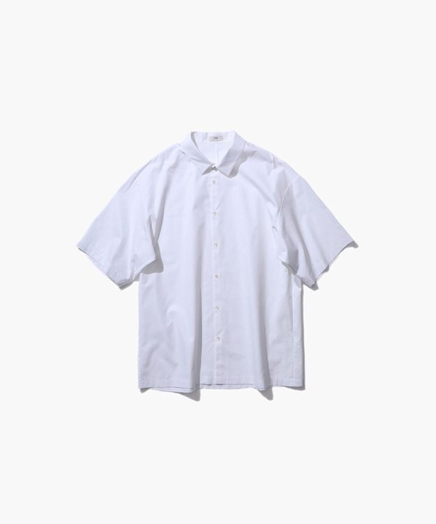 ATON SUVIN BROAD | オーバーサイズシャツ - UNISEX WHITE